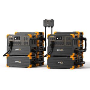เครื่องกำเนิดไฟฟ้าพลังงานแสงอาทิตย์แบบพกพา 3072Wh พร้อมแบตเตอรี่ Solar LiFePO4 ระบบ MPPT คลื่นไซน์บริสุทธิ์ สำหรับใช้ในบ้าน ตั้งแคมป์ และสถานการณ์ฉุกเฉิน ยี่ห้อ Pecron - Product Image 3