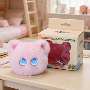 Muñeco de Peluche Inteligente con IA de 10CM, Muñeca de Diálogo Inteligente <span class=keywords><strong>Fui</strong></span> AI, Compatible con Bluetooth y 66 Idiomas, Regalo para Amigos - Product Image 3