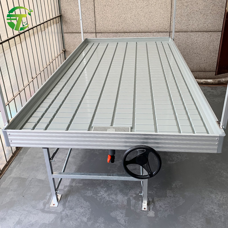 4x8ft ebb и потоковый стол для теплицы, скамейки для рассады, гидропонной системы выращивания
