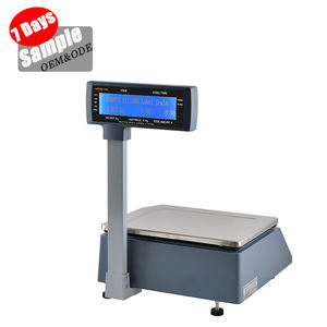 सुपरमार्केट स्केल के लिए लेबल और रसीद प्रिंटिंग के साथ 30 किलोग्राम वजन के साथ <span class=keywords><strong>2026</strong></span> लेबल स्केल - Product Image 2