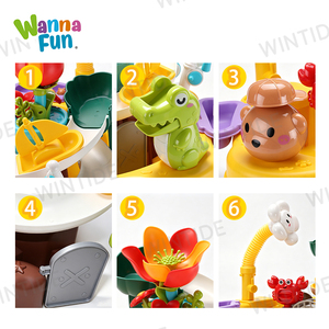 <span class=keywords><strong>Table</strong></span> d'activités aquatiques et de plage en plastique WANNA FUN avec arroseur électrique pour enfants, jouet d'été pour l'extérieur - Product Image 6