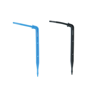 1000 pièces/sac Bleu/Noir Goutteur à flèche coudée de 1/8 po pour micro-pot de jardin, système d'irrigation <span class=keywords><strong>goutte</strong></span> à <span class=keywords><strong>goutte</strong></span> <span class=keywords><strong>automatique</strong></span> pour <span class=keywords><strong>tuyau</strong></span> de 3/5 mm - Product Image 6