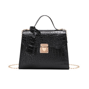 Bolso de mano mini 2026 de nuevo diseño con textura de piedra, patrón de cocodrilo, cuadrado sencillo, para mujer, uso diario, a juego, venta al por mayor - Product Image 6