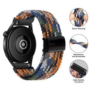 Correa Deportiva Elástica de Nailon con Cierre Magnético de 20mm 22mm para Hombre y <span class=keywords><strong>Mujer</strong></span>, Compatible con Relojes Samsung Galaxy, Huawei y Garmin - Product Image 4