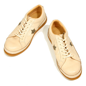 Zapatillas de cuero Golden Goose 310-3 con ribete de cuero, ligeramente desgastadas, color blanco envejecido, zapatillas de moda para <span class=keywords><strong>hombre</strong></span>, calzado informal y moderno para <span class=keywords><strong>hombre</strong></span>. - Product Image 3