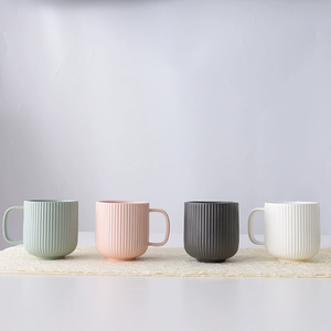 ถ้วยเซรามิกเคลือบผิวนูนสำหรับ3D ของขวัญทางธุรกิจถ้วยกาแฟเคลือบผิวสีตามสั่ง - Product Image 4