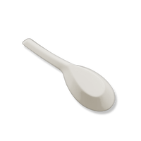 Cuillère chinoise de fécule de maïs biodégradable et écologique 120mm