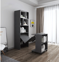 WELLTOP WT-B12 – combinaison de bibliothèque pliable et télescopique, pour ordinateur, bureau, Table, mécanisme de cadre