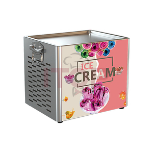 OEM卸売価格 ミニアイスクリームロールマシン 冷凍機 タイ風炒めアイスクリームロールマシン - Product Image 3