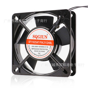 พัดลมระบายความร้อน Ac Sgqun 110 มม. 110x110x25 มม. 220V ลูกปืนคู่ สำหรับตู้แร็ค - Product Image 4