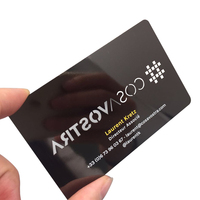 Tarjetas de visita metálicas de acero inoxidable con grabado láser, llamadas de contacto, sublimación, código QR