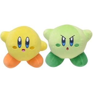 6 estilos de estrella de Anime Rosa esponjosa para <span class=keywords><strong>Kirby</strong></span>, juguetes de peluche, muñeco de peluche suave, PP almohada con relleno de algodón, decoración de habitación - Product Image 6