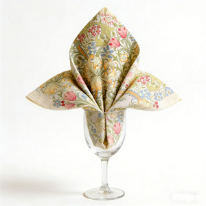 Serviettes en papier jetables 3 plis en bois vierge pour fêtes et cocktails, vente en gros - Product Image 1