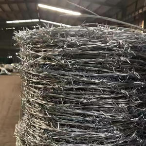 Q235 बार्बेड वायर रोल केज गैल्वेनाइज्ड एंटी-चढ़ाई चिंतनशील बोलार्ड सांप पेट उच्च सुरक्षा बाड़ स्टॉक - Product Image 4