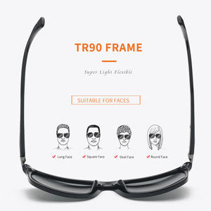 Lunettes de soleil Chef Jack 1277, monture unisexe tendance, verres TAC, protection UV400 - Product Image 4