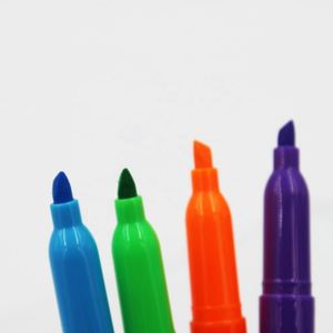 Mini Marcador Fluorescente Ecológico, Diseño Clásico Permanente, 6 Colores, Punta de Bala, Modelo YG0009, Hecho en China, ZHE - Product Image 3