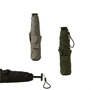 Parapluie Mini Pliant Portable Ultra-Léger en Fibre de Carbone, Design Crayon, Cadeaux d'Affaires de Luxe en Gros - Product Image 1
