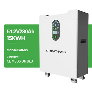 GP chu kỳ sâu 15KW LiFePO4 pin di động năng lượng mặt trời trạm năng lượng mặt trời hệ thống nhà Pin - Product Image 1