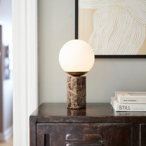 Lampe de table minimaliste à LED, base d'ampoule E27, commande par interrupteur, pour salon, chambre à coucher, bureau, décoration de style nordique - Product Image 2