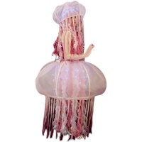 Costumes personnalisés de la série marine, méduses, zone panoramique, tour nocturne, éclairage LED, parc à thème, scène de danse, adulte, 100% polyester