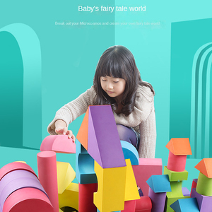 Venda quente personalizado educacional EVA crianças brinquedos espuma leve <span class=keywords><strong>Building</strong></span> <span class=keywords><strong>Blocks</strong></span> para Playground Indoor - Product Image 5