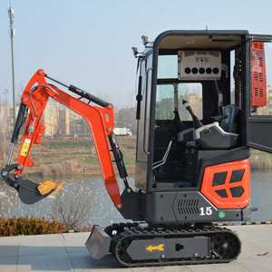 1.5 tonnes Micro Digger avec EPA nouveau moteur petite ferme utilisée composants de noyau de cabine pelle poids de fonctionnement livraison gratuite - Product Image 1