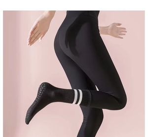Wholesale Anti Striped Crew Yoga <b>Socks</b> for Women Cotton Indoor Fitness Sports - Product Image 5