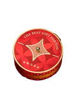 Maßgefertigte Geschenkbox im chinesischen Nationalstil für den Frühlingsfest: Großhandel für Nüsse, Kekse und Kochwaren – Leere Rot-Gold-Verpackung