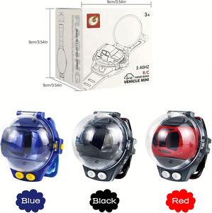 Voiture télécommandée miniature en alliage rechargeable pour enfants, nouvelle arrivée 2022, jouet de voiture télécommandée avec montre - Product Image 4