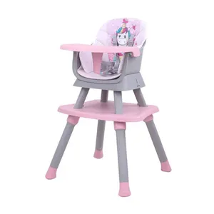 PP High Chair for Baby 5 In 1 Babies High Chairs Safety Baby Dinning Eating Chair