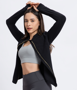 Hauts de yoga chauds pour femmes Vestes de protection contre le froid pour vêtements de sport - Product Image 2