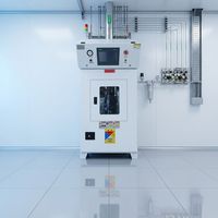 Gabinete de Gas UHP de Alta Pureza, Equipo de Monitoreo Automático de Gas Silano SIH4, Regulador de Presión de Gas para Tuberías