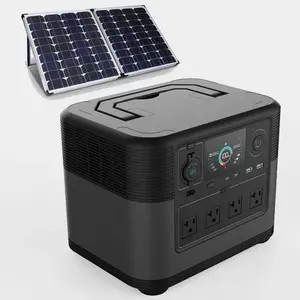 2023 nouveauté Portable stockage d'énergie jackery centrales électriques portables 1200W Lithium fer taux batterie