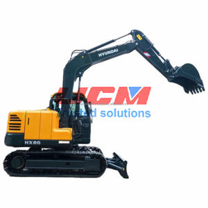Hyundai HX80 Excavadora sobre orugas moderna nueva y usada Maquinaria de bajo precio Diseño original y moderno - Product Image 1
