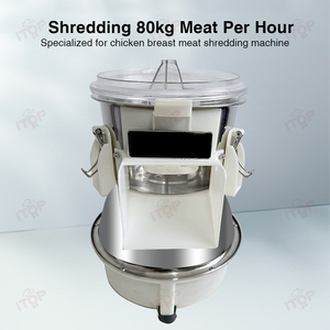 Trituradora de pechuga de pollo, trituradora de carne, fabricante de hilo de carne seca para <span class=keywords><strong>cocina</strong></span>, comedor - Product Image 5