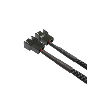 Cable de conexión SATA HUB de 15 pines a 2 puertos, 3 o 4 pines, ventilador de CPU, funda de ordenador, conector adaptador de ventilador de <span class=keywords><strong>PC</strong></span>, 30cm - Product Image 3