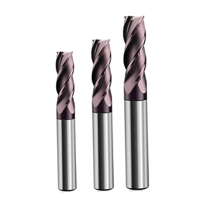 HRC 65 Alloy Tungsten Steel <strong>End</strong> <strong>Mill</strong> for Steel 4 Flutes Milling Cutter With Coating Cnc Machine Tungsten Steel Tool - Product Image 2