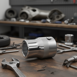 Enchufe 235 3/4 N de acero cromado para reparación automotriz - Product Image 3