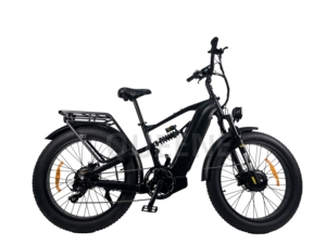 Vélo électrique à double moteur Queene 48V/60V 2000W 26 pouces gros pneu puissant VTT électrique - Product Image 4