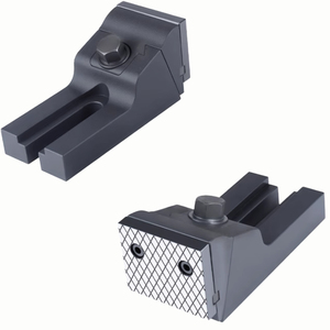 Étau combiné à <span class=keywords><strong>grande</strong></span> <span class=keywords><strong>ouverture</strong></span> pour machine de fraisage, type CNC, à mâchoires plates, à mâchoires mobiles - Product Image 5