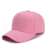 Casquette de baseball unisexe unie en polyester et coton, personnalisable avec logo brodé, ajustable, idéale pour événements et cadeaux (vente en gros)