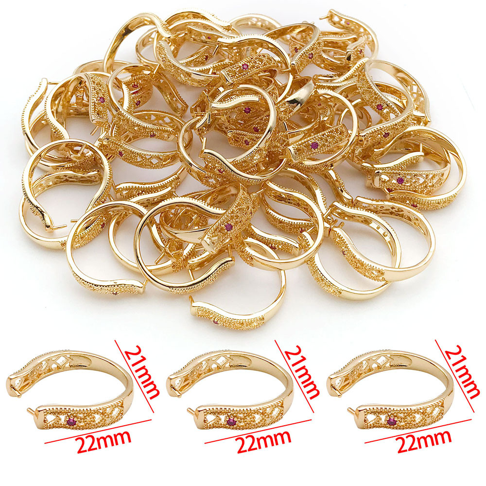 ทองแท้ 18K [สีติดทนนาน]