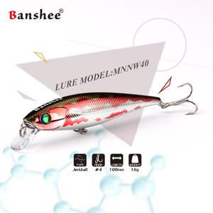 Bluegill MNW40 eau douce longue coulée <span class=keywords><strong>meilleur</strong></span> prix <span class=keywords><strong>Jerkbait</strong></span> profondeur inventaire gros flottant leurre Bill suspension méné appât - Product Image 2