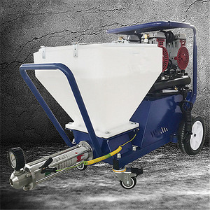 Maquinaria de construcción ignífuga True Stone para paredes exteriores Máquina de pulverización de masilla de mortero antigrietas 1 año de servicio pesado - Product Image 4