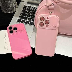 Bonbons doux grande fenêtre Silicone couverture <span class=keywords><strong>de</strong></span> <span class=keywords><strong>Protection</strong></span> complète pour <span class=keywords><strong>iPhone</strong></span> <span class=keywords><strong>11</strong></span> 12 13 Pro 14 15 Plus 16 17 Pro Max 17 Air étuis antichoc - Product Image 6