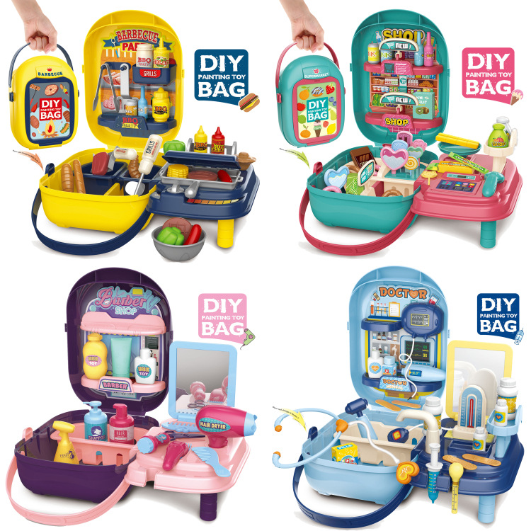 2022, оптовая продажа, комплект, ролевая игра, Дошкольная игрушка, доктор для детей, набор игрушек