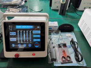 360 Lipo Lab Fat Dissolving Injections Laser Endoskin Endolaser 980nm 1470nm Liposuccion <span class=keywords><strong>Lipolyse</strong></span> <span class=keywords><strong>Double</strong></span> Chin Removal Device - Product Image 6