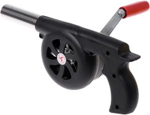 Mini souffleur à air à manivelle pour barbecue, léger, résistant à la chaleur, antiadhésif, accessoire pour barbecue, pique-nique, camping, <span class=keywords><strong>soufflet</strong></span> de feu pour l'extérieur - Product Image 2