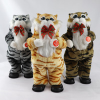 Boneka Kucing Elektronik Bernyanyi & Menari