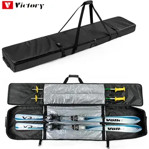 定制滑雪袋，用于航空旅行滑雪板旅行袋，用于滑雪板，用于滑雪板